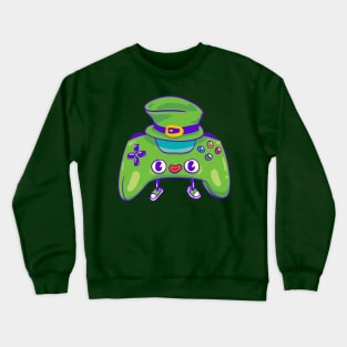 St Patricks day Gaming Controller Crewneck Sweatshirt